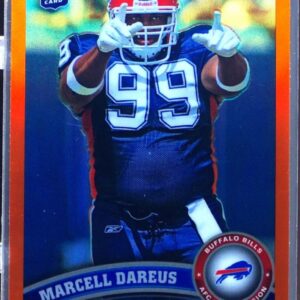 2011 Topps Chrome Marcell Dareus Orange Refractors RC #124 Bills