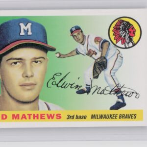 2011 Topps Eddie Mathews #60YOT-63 Braves 60 Years of Topps