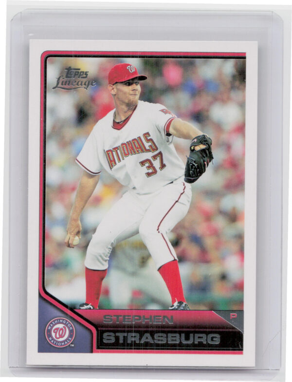 2011 Topps Lineage Stephen Strasburg #160 Nationals