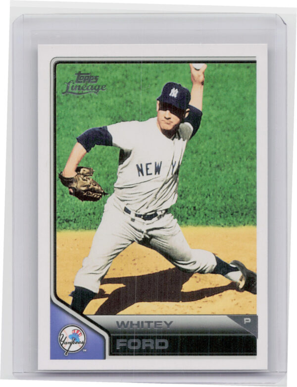 2011 Topps Lineage Whitey Ford #25 Yankees