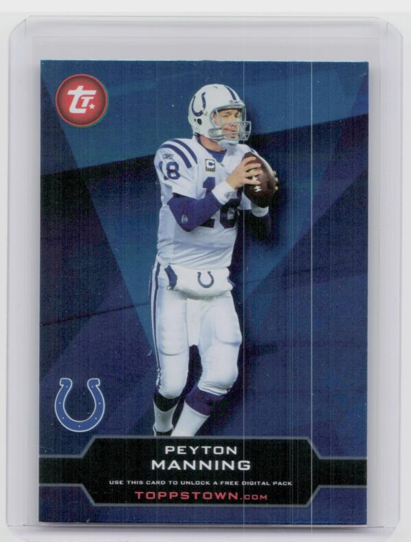 2011 Topps Peyton Manning #TT-14 Colts ToppsTown