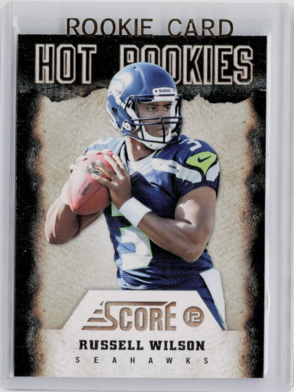 2012 Score Russell Wilson #22 Seahawks Hot Rookies