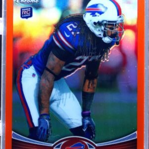 2012 Topps Chrome Stephon Gilmore Orange Refractors RC #26 Bills