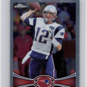 2012 Topps Chrome Tom Brady #220 Patriots