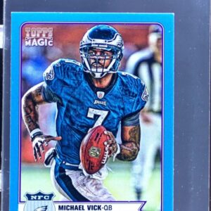 2012 Topps Magic Michael Vick Mini Blue Border #117 Eagles
