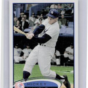 2012 Topps Mickey Mantle #7 Yankees