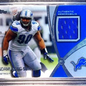2012 Topps Ndamukong Suh JSY #PPR-NS Lions Prolific Playmakers Relics