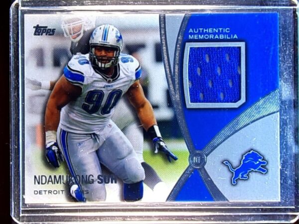 2012 Topps Ndamukong Suh JSY #PPR-NS Lions Prolific Playmakers Relics