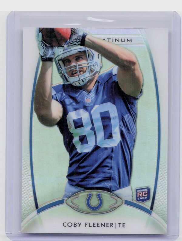2012 Topps Platinum Coby Fleener #131 Colts