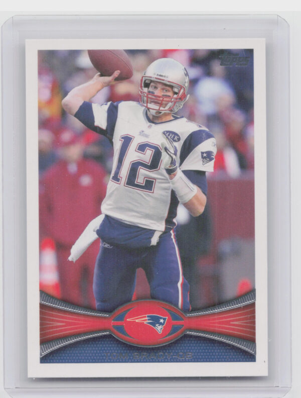 2012 Topps Tom Brady #440 Patriots