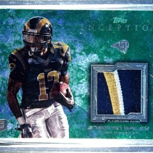 2013 Inception Stedman Bailey JSY /75 #RP-SB Rams Rookie Patches Green