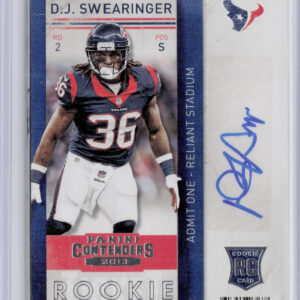 2013 Panini Contenders DJ Swearinger AU SP VAR #135 Texans
