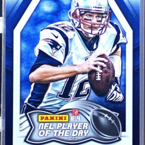 2013 Panini Player of the Day Tom Brady #1 Patriots