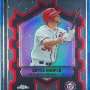 2013 Topps Chrome Bryce Harper #CC-BH Nationals Chrome Connections Die Cuts