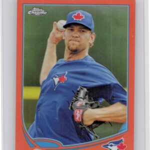 2013 Topps Chrome Josh Johnson Orange Refractors #77 Jays