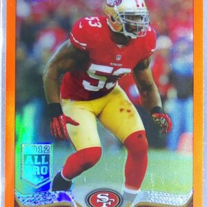 2013 Topps Chrome Navorro Bowman Orange Refractors #187 49ers