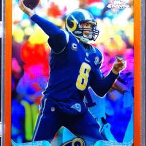 2013 Topps Chrome Sam Bradford Orange Refractors #203 Rams
