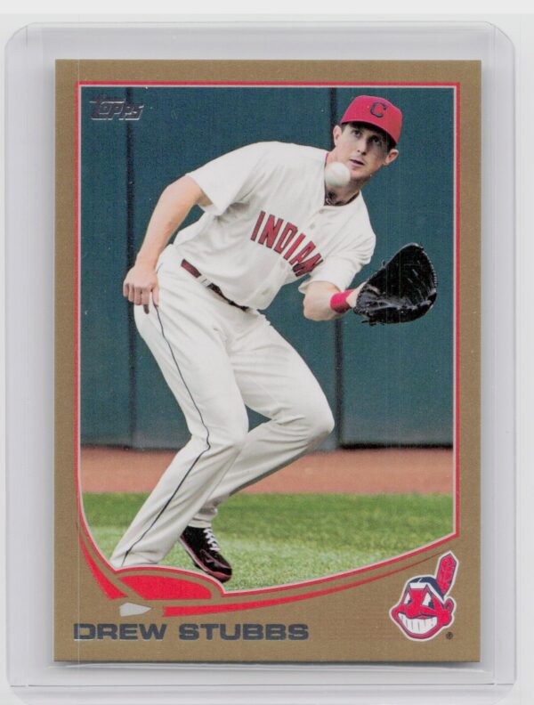 2013 Topps Update Drew Stubbs Gold /2013 #US115 Indians