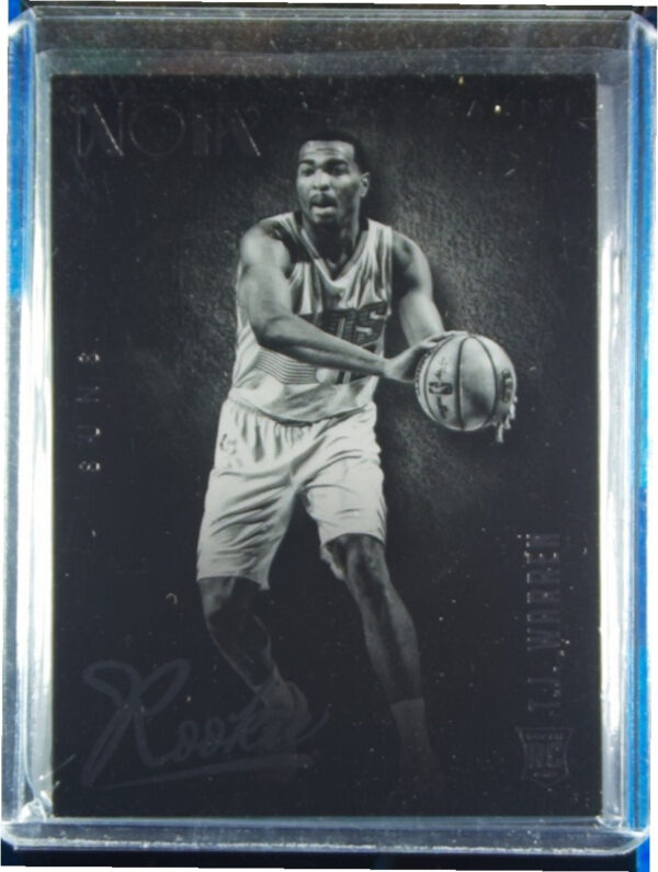 2014-15 Panini Noir T.J. Warren RC SN99 #83 Suns