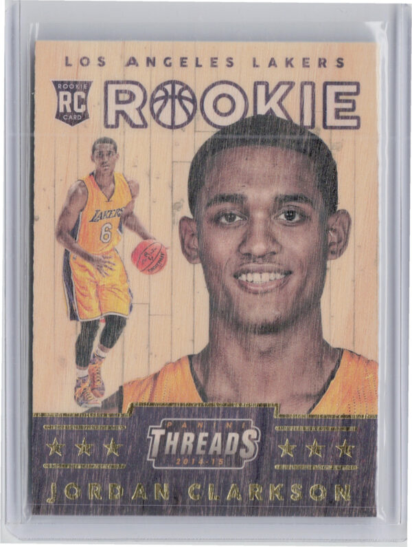 2014-15 Panini Threads Jordan Clarkson RC #366 Lakers