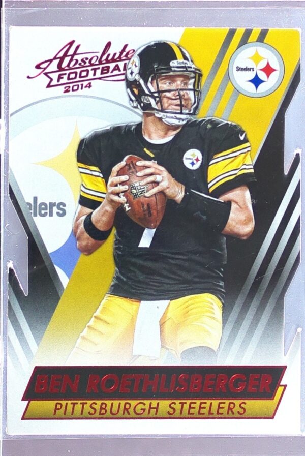 2014 Absolute Ben Roethlisberger Retail Red #37 Steelers