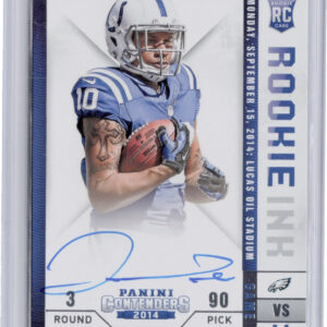 2014 Panini Contenders Donte Moncrief AU #RRI-DM Colts Rookie Ink Rookie Premier