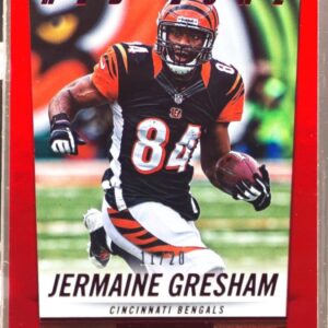 2014 Panini Hot Rookies Jermaine Gresham Red Zone /20 #49 Bengals
