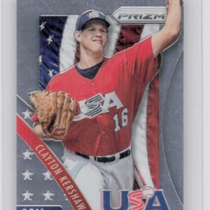 2014 Prizm Clayton Kershaw #9 USA USA Baseball