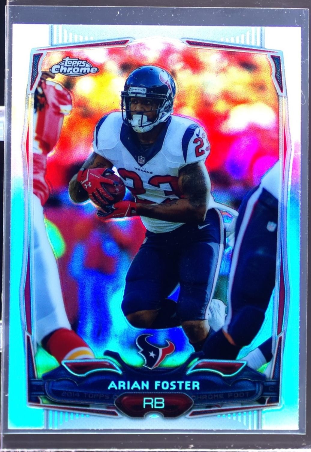 2014 Topps Chrome Arian Foster Refractor #107 Texans