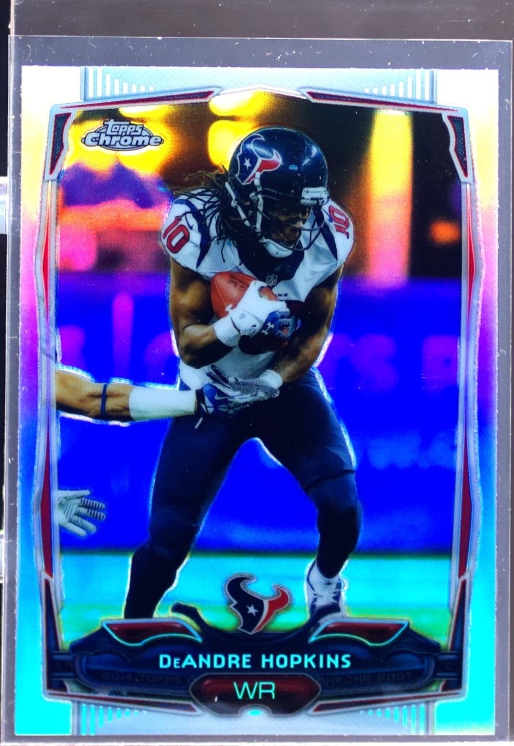 2014 Topps Chrome DeAndre Hopkins Refractor #40 Texans