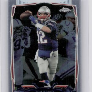 2014 Topps Chrome Tom Brady #62 Patriots