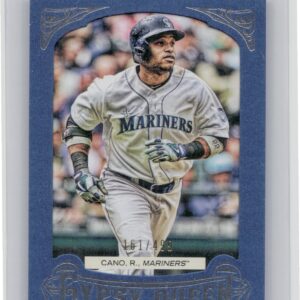 2014 Topps Gypsy Queen Robinson Cano Framed Blue SN499 #150 Mariners