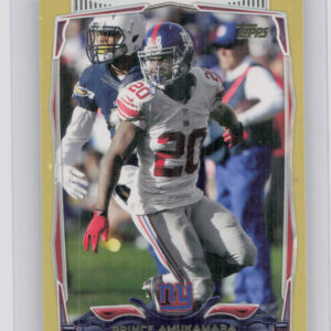 2014 Topps Prince Amukamara Gold SN2014 #331 Giants