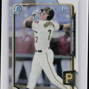 2015 Bowman Draft Casey Hughston Chrome Refractors #9 Pirates