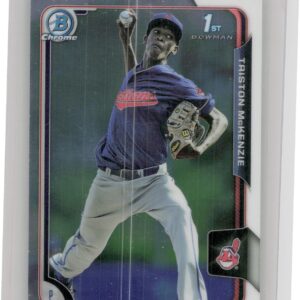 2015 Bowman Draft Triston McKenzie Chrome #96 Indians