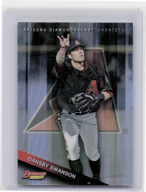 2015 Bowman's Best Dansby Swanson #TP-35 Diamondbacks Top Prospects