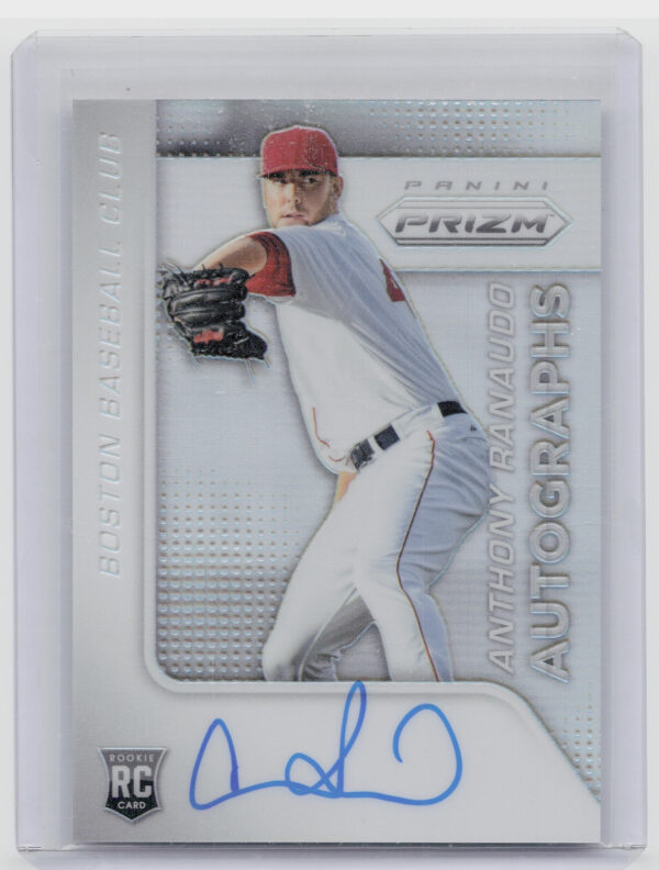 2015 Panini Prizm Anthony Ranaudo AU #54 Sox Rookie Autographs Prizms