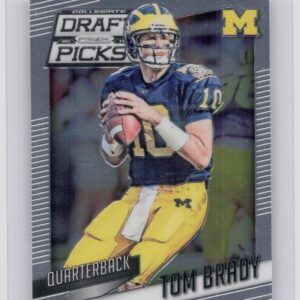 2015 Panini Prizm Collegiate Draft Picks Tom Brady #96 Wolverines