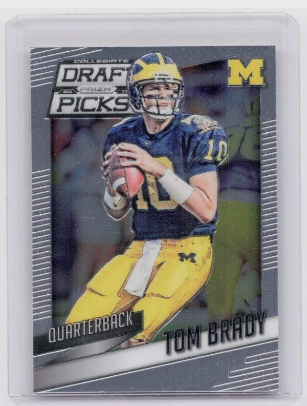 2015 Panini Prizm Collegiate Draft Picks Tom Brady #96 Wolverines