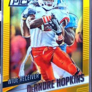 2015 Prizm Collegiate Draft Picks DeAndre Hopkins Prizms Gold /10 #29 Tigers