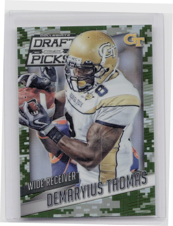 2015 Prizm Collegiate Draft Picks Demaryius Thomas Prizms Camo /199 #31 Jackets