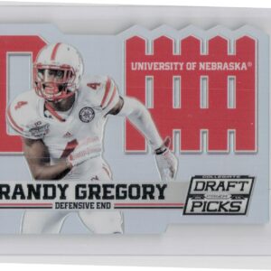 2015 Prizm Collegiate Draft Picks Randy Gregory #2 Cornhuskers D Fence Die Cuts