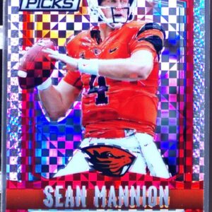 2015 Prizm Collegiate Draft Picks Sean Mannion Prizms Red Power RC #236 Beavers