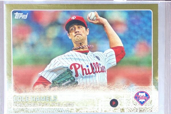 2015 Topps Cole Hamels Gold /2015 #10 Phillies