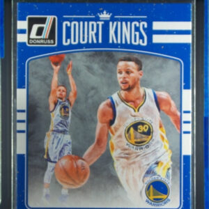 2016-17 Donruss Stephen Curry #2 Warriors Court Kings