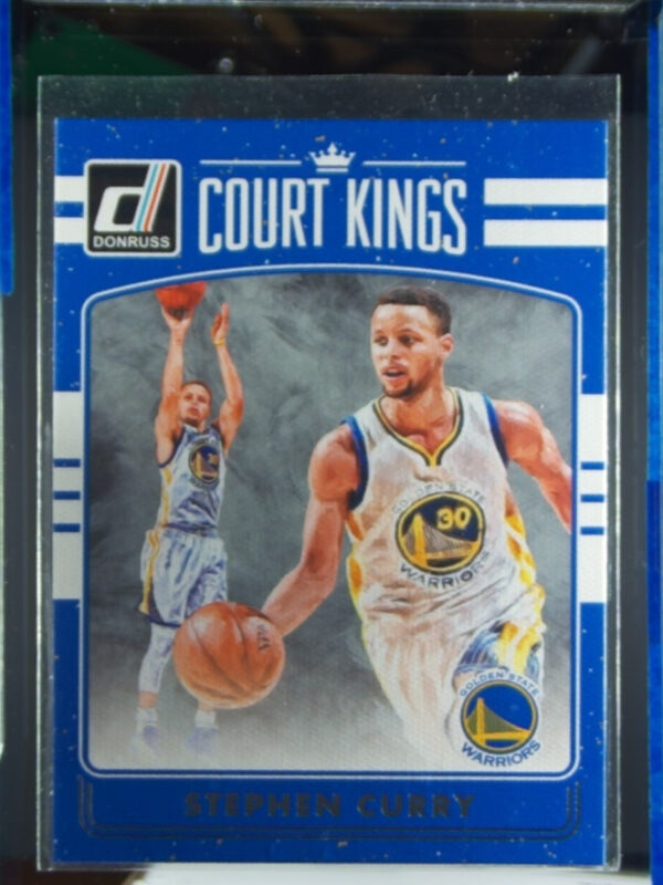 2016-17 Donruss Stephen Curry #2 Warriors Court Kings