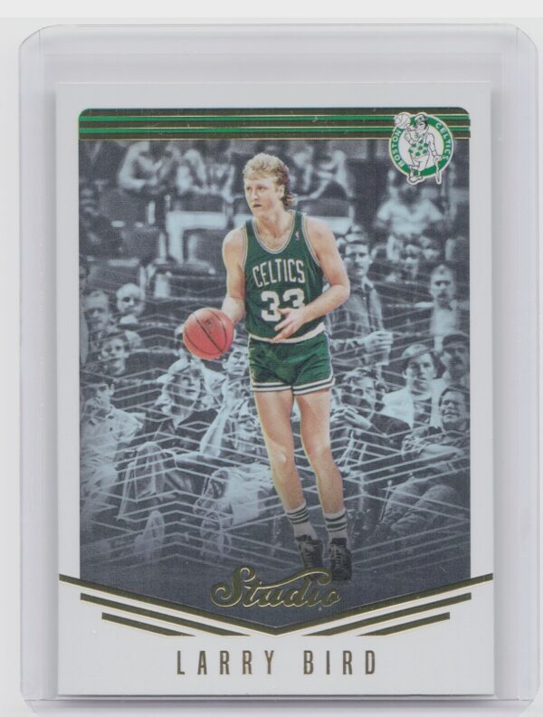 2016-17 Panini Studio Larry Bird #52 Celtics