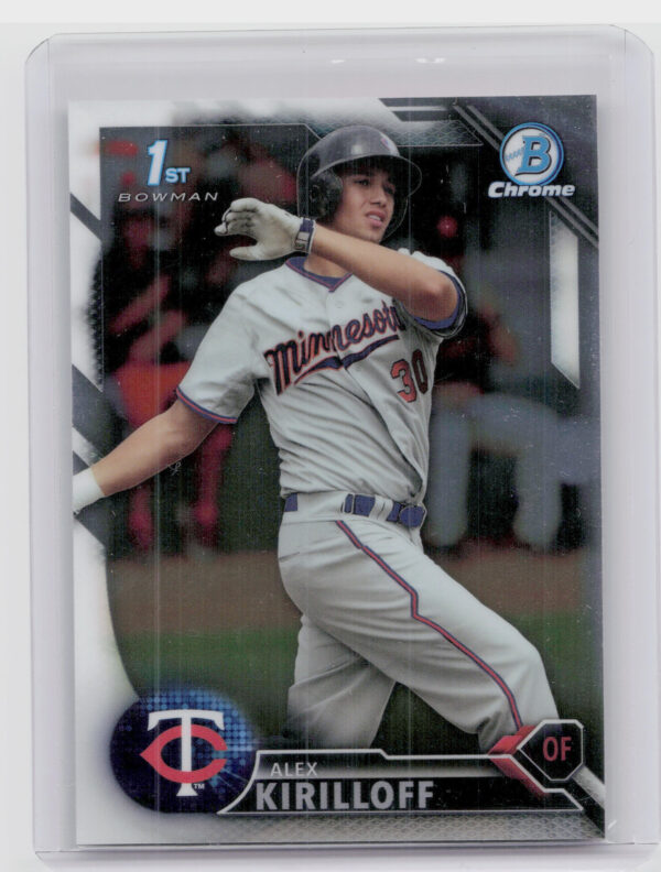 2016 Bowman Draft Alex Kirilloff Chrome #BDC-90 Twins