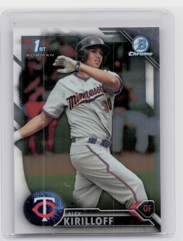 2016 Bowman Draft Alex Kirilloff Chrome #BDC-90 Twins