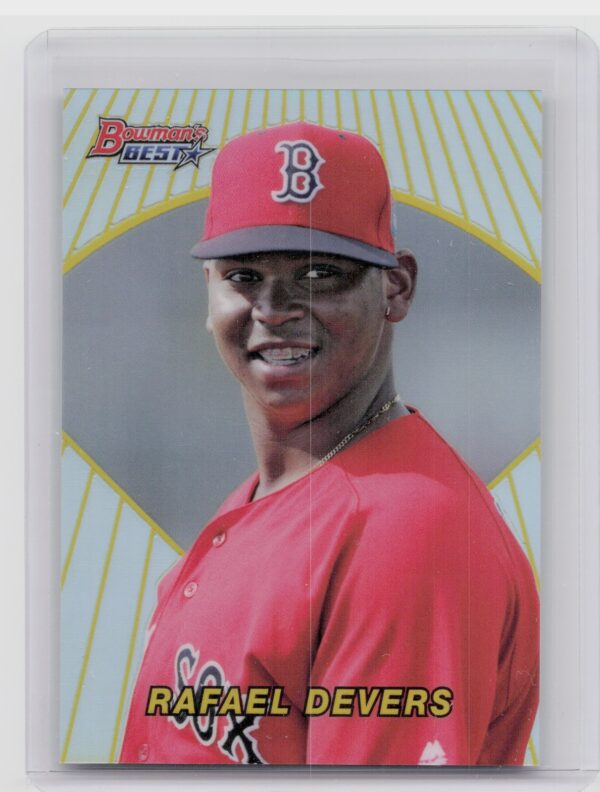 2016 Bowman's Best Rafael Devers #96BB-RD Sox 1996 Bowman's Best